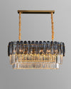 WOMO Tiered Linear Crystal Chandelier-WM2543 thumbnail