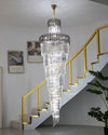 WOMO Cascading Crystal Chandelier-WM2387 thumbnail