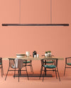 WOMO Walnut Linear Led Pendant Light-WM2520 thumbnail