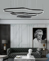 WOMO Oversized Tiered led Ring Chandelier-WM2599 thumbnail