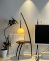 WOMO Hanging Wood Floor Lamp with Table-WM7130 thumbnail