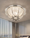 WOMO Bowl Fringe Flush Mount Ceiling Light-WM1137 thumbnail