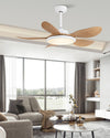 WOMO White Modern Ceiling Fan Lamp-WM5085 thumbnail