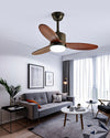 WOMO Mid Century Modern Ceiling Fan Lamp-WM5043 thumbnail