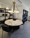 WOMO Alabaster Circular LED Chandelier-WM2874 thumbnail