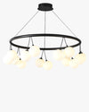 WOMO Cherry Glass Globe Chandelier-WM2318 thumbnail
