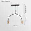 WOMO Arc Rainbow Pendant Chandelier-WM2063 thumbnail