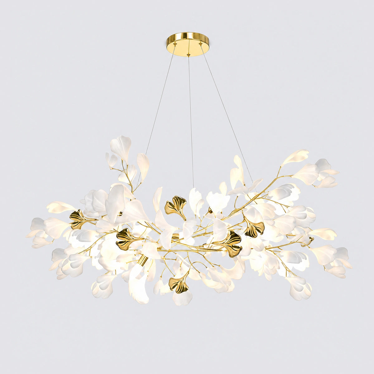 WOMO Gingko Branch Chandelier-WM2424