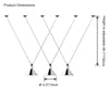 WOMO Small Cone Pendant Light-WM2298 thumbnail