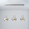 WOMO Round Smoked Glass Pendant Light-WM2322 thumbnail