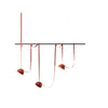 WOMO Dome Leather Linear Chandelier-WM2319 thumbnail