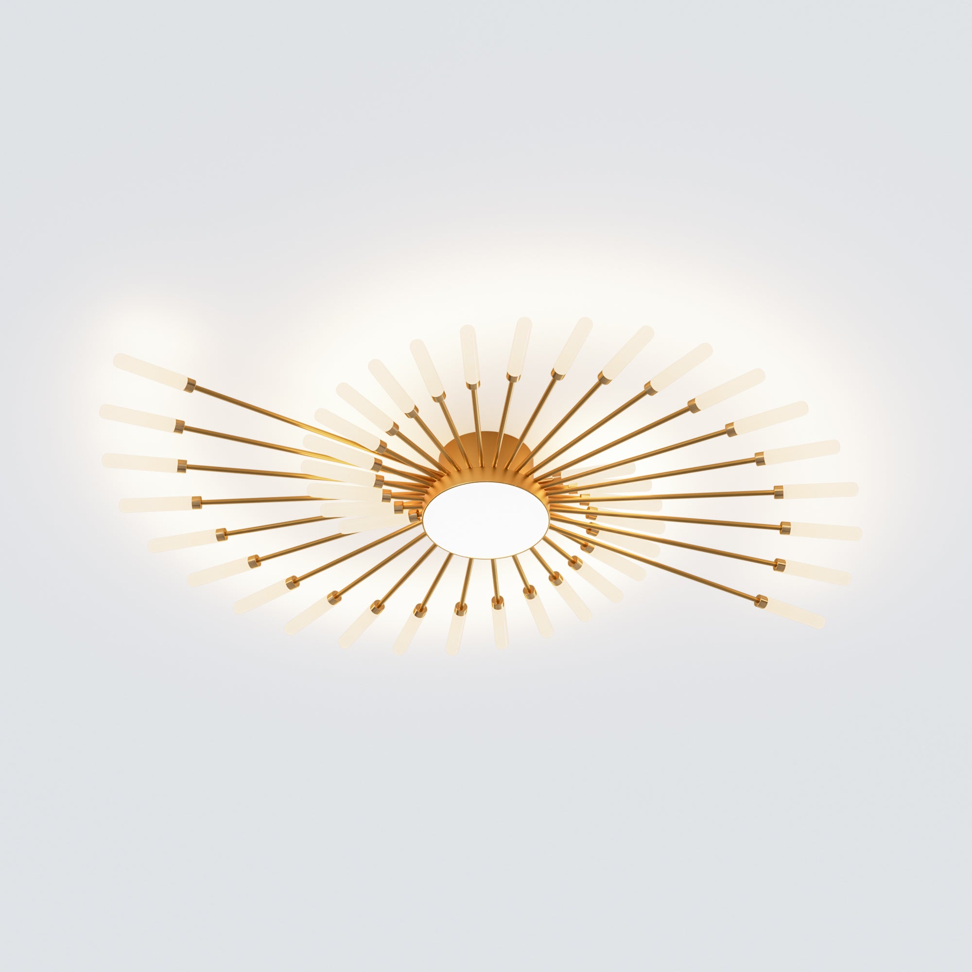 WOMO Firework Sunburst Flush Mount Ceiling Light-WM1001