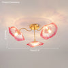 WOMO Lotus Leaf Flower Flush Mount Ceiling Light-WM1026 thumbnail