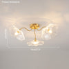 WOMO Lotus Leaf Flower Flush Mount Ceiling Light-WM1026 thumbnail