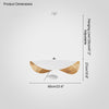 WOMO Goldleaf Pendant Light-WM2088 thumbnail