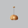 WOMO Pumpkin Wood Pendant Light-WM2105 thumbnail