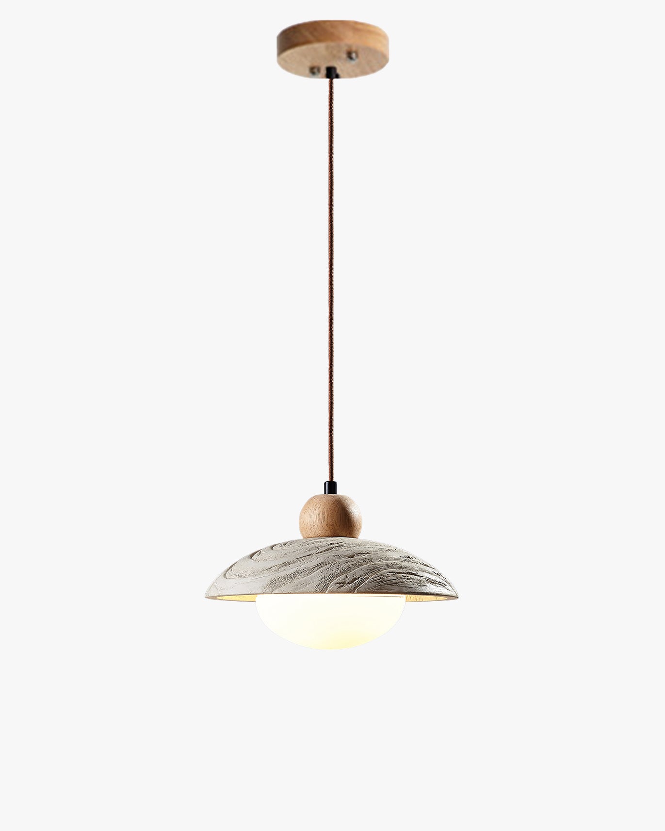 WOMO Dome Cement Pendant Light - WM3101