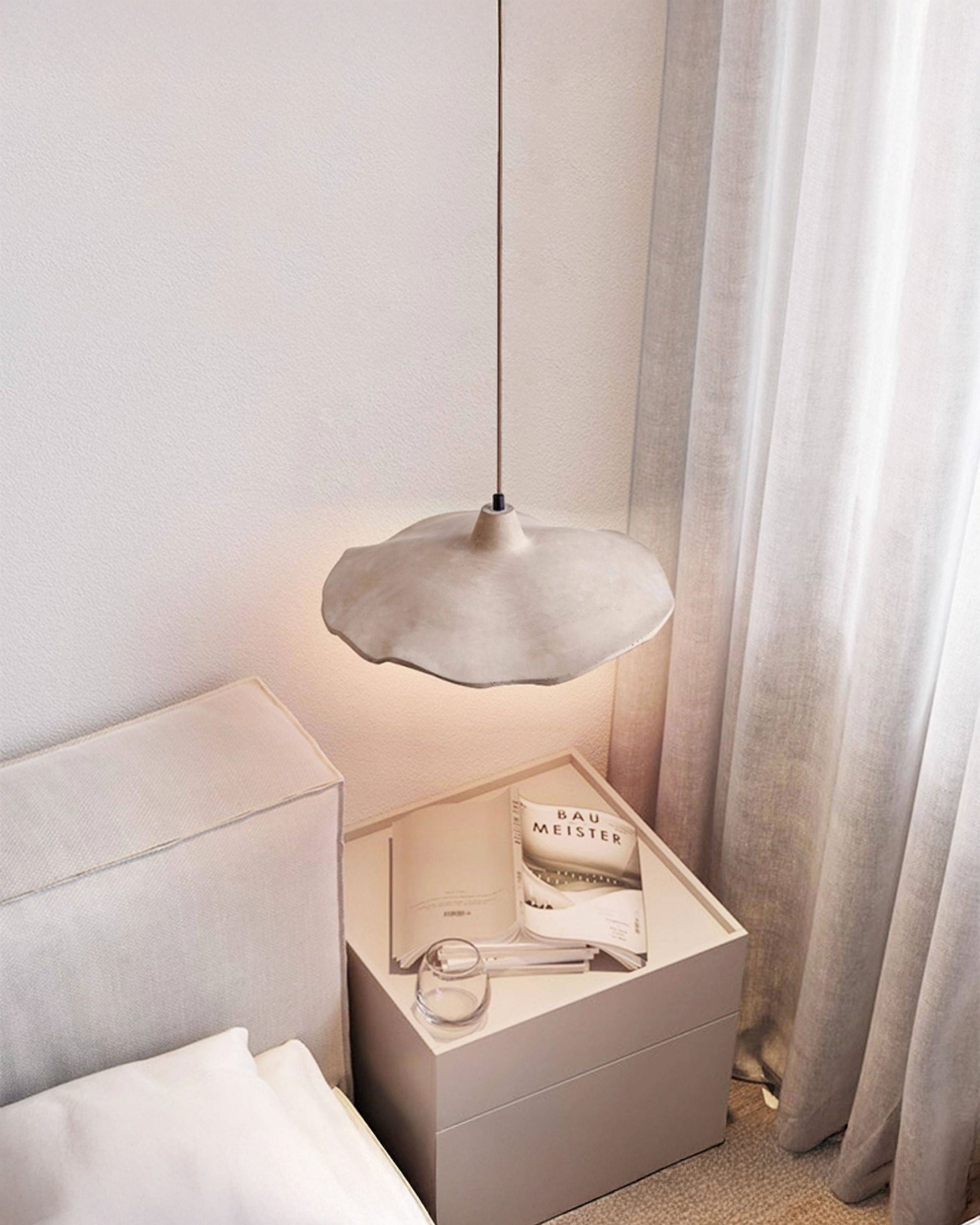 WOMO Modern Flower Cement Pendant Light - WM3102