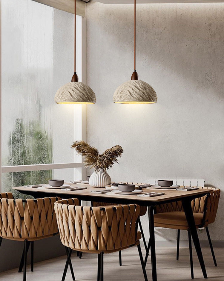 WOMO Cement Dome Pendant Light - WM3109