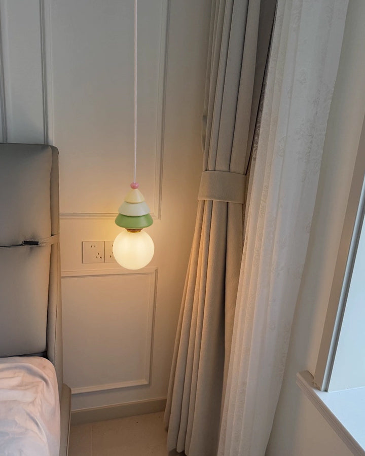 WOMO Christmas Tree Resin Pendant Light-WM3165