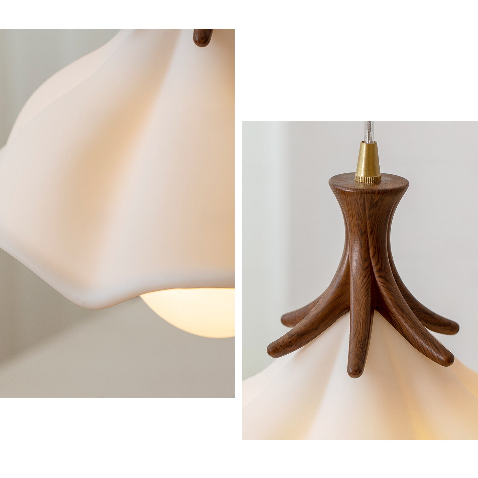 WOMO Resin Flower Pendant Light-WM3166