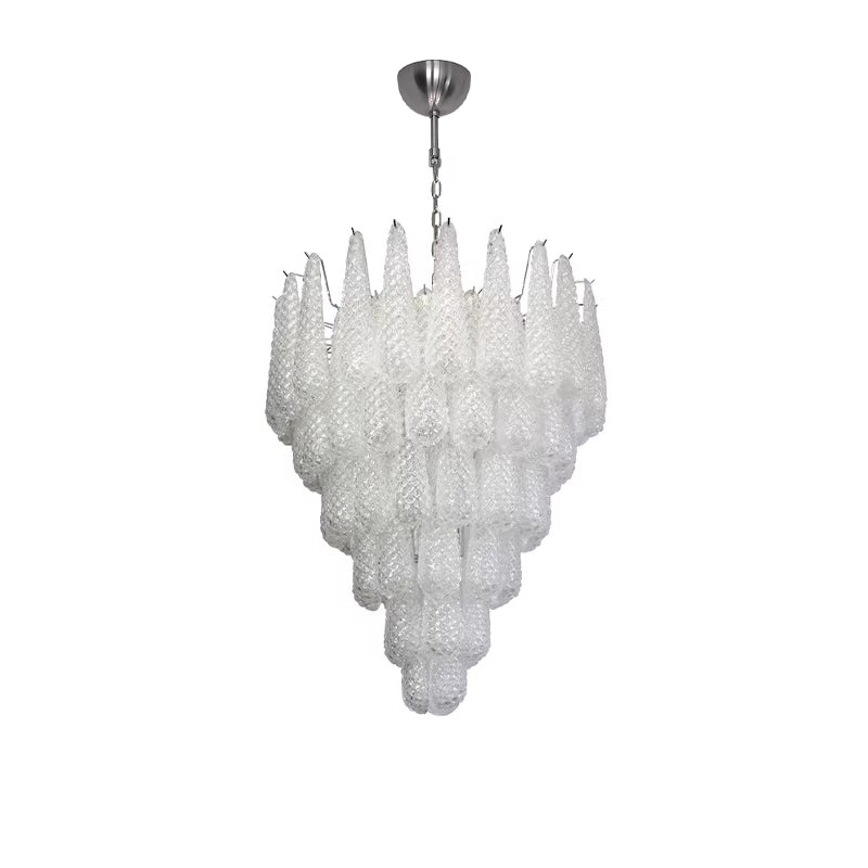 WOMO Art Deco Raindrop Chandelier Light-WM3202