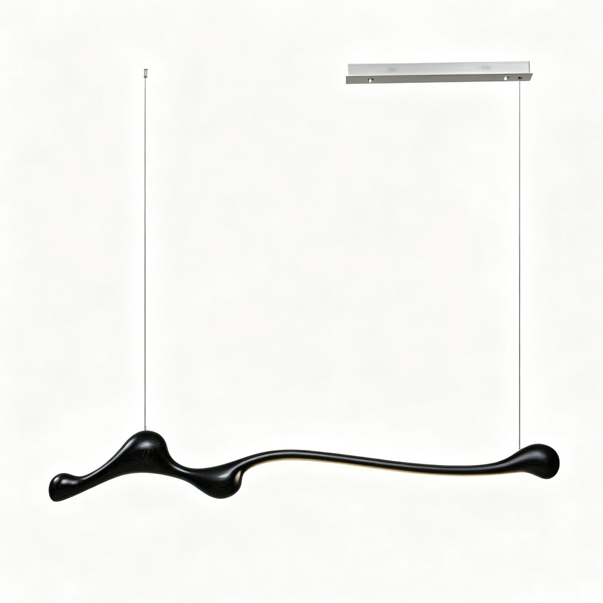 WOMO Wood Long Linear Pendant Light-WM3266