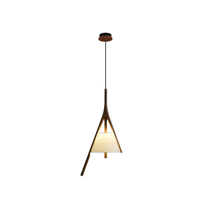 WOMO Branch‑Shaped Wood Linear Pendant Light-WM3275