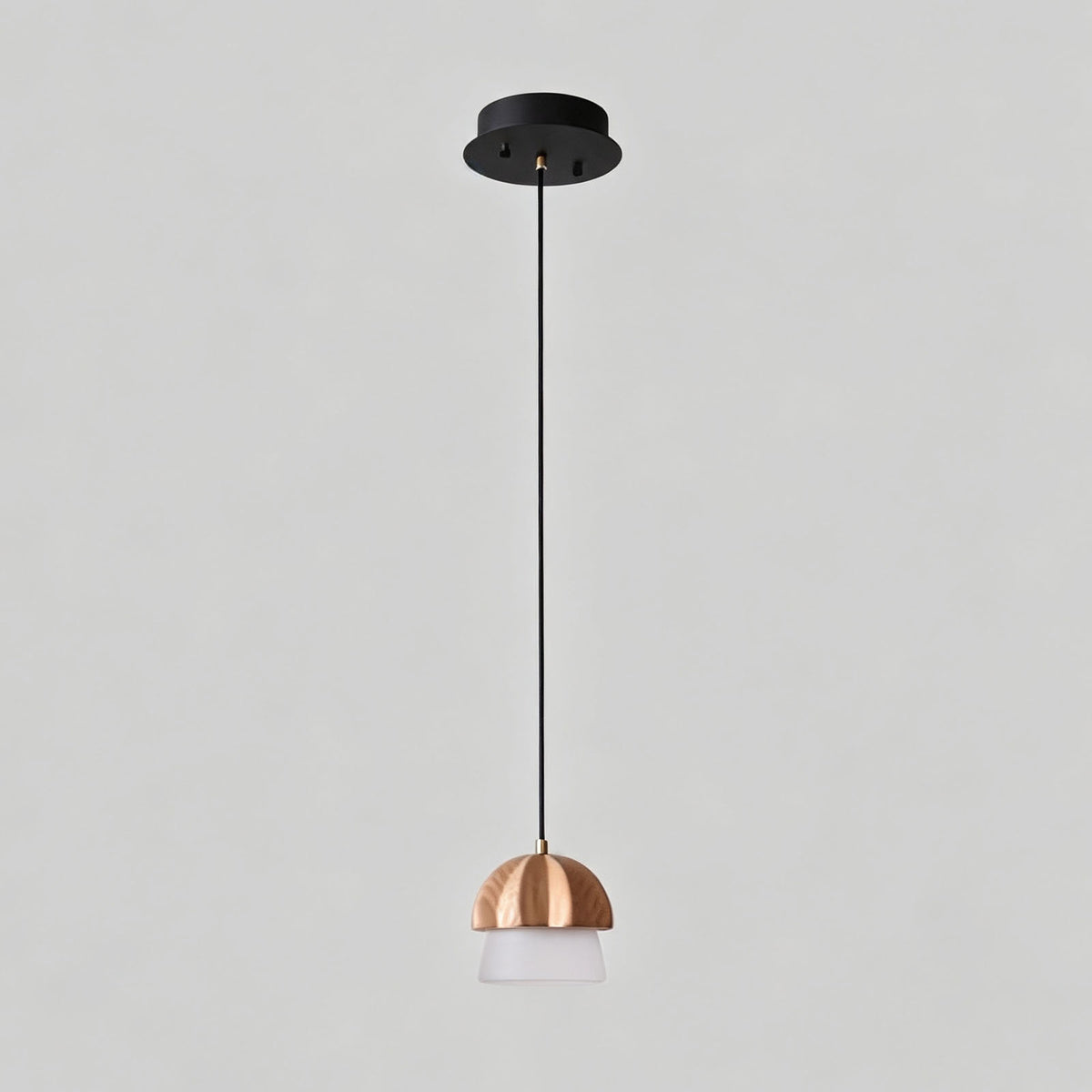 WOMO Wooden Mushroom Pendant Light-WM3281