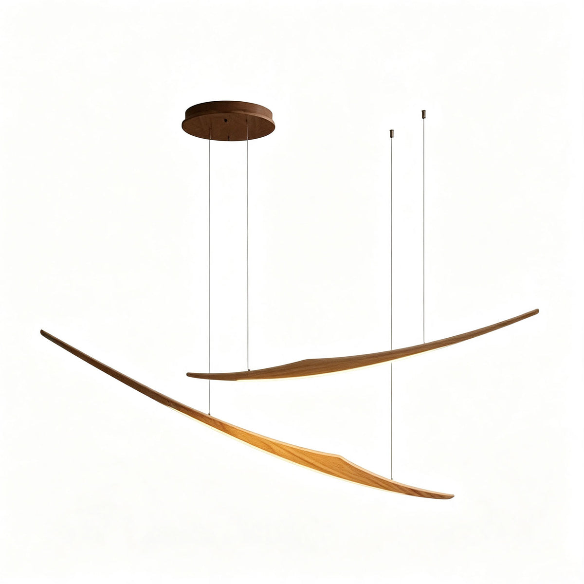 WOMO Long Branch Wood Chandelier-WM3282