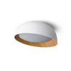 WOMO Wood Grain Asymmetrical Flush Mount Ceiling Light-WM1016 thumbnail