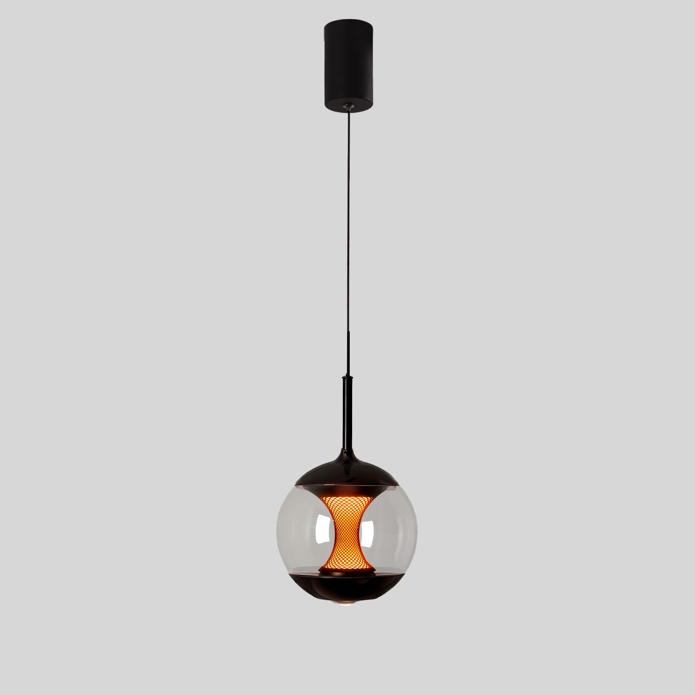 WOMO Glass Globe Afterglow Pendant Light - WM3316