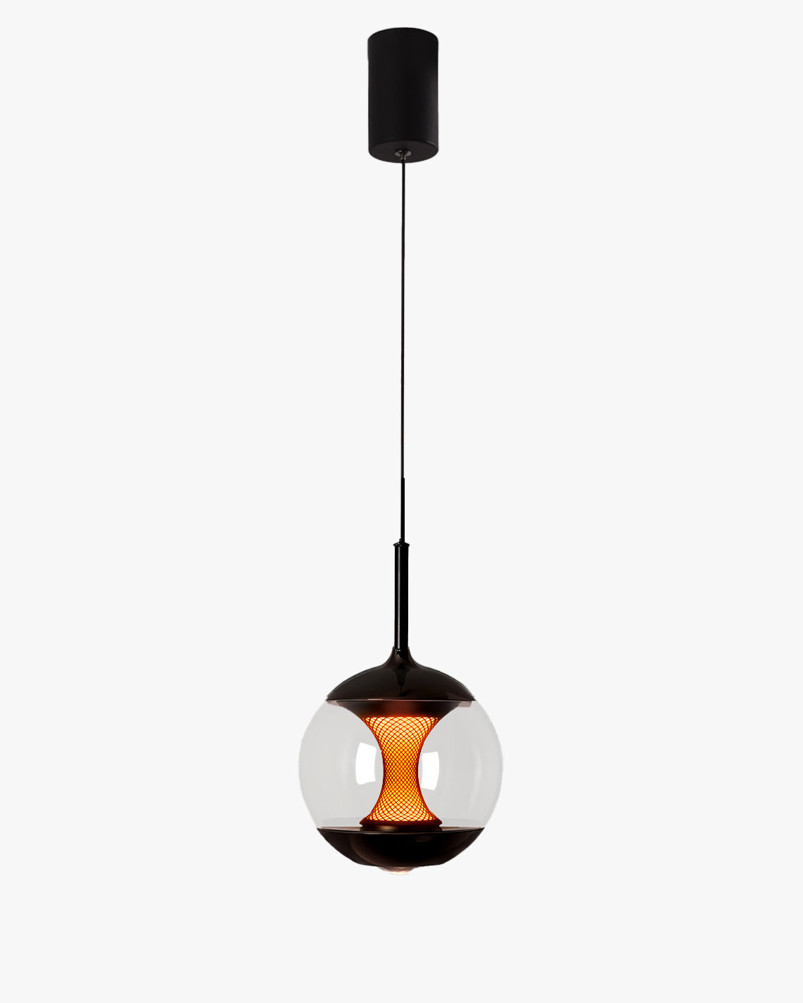 WOMO Glass Globe Afterglow Pendant Light - WM3316