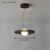 WOMO Black Disc Pendant Light-WM2324 thumbnail