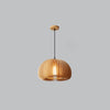 WOMO Pumpkin Wood Pendant Light-WM2105 thumbnail