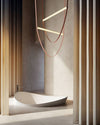 WOMO Leather String Chandelier-WM2273 thumbnail