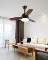 WOMO 3 Wood Blade Ceiling Fan Lamp-WM5001 thumbnail