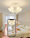 WOMO Lily Chandelier-WM2284 thumbnail