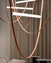 WOMO Leather String Chandelier-WM2273 thumbnail