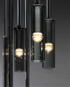 WOMO Cylinder Smoked Glass Chandelier-WM2771 thumbnail