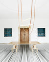 WOMO Leather String Chandelier-WM2273 thumbnail