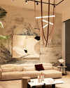 WOMO Leather String Chandelier-WM2273 thumbnail