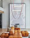 WOMO Leather String Chandelier-WM2273 thumbnail