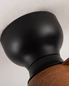 WOMO Small Flush Mount Ceiling Fan Lamp-WM5114 thumbnail
