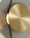 WOMO Pendulum Glass Disc Pendant Light-WM2501 thumbnail