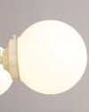 WOMO White Glass Globe Arm Chandelier-WM2624 thumbnail