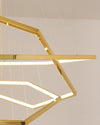 WOMO Tiered Hexagon Led Chandelier-WM2463 thumbnail