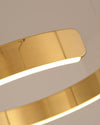 WOMO Gold Tiered Ring Chandelier-WM2916 thumbnail