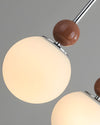 WOMO Glass Globe Arm Chandelier-WM2617 thumbnail