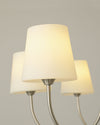 WOMO Glass Shaded Arm Chandelier-WM2946 thumbnail
